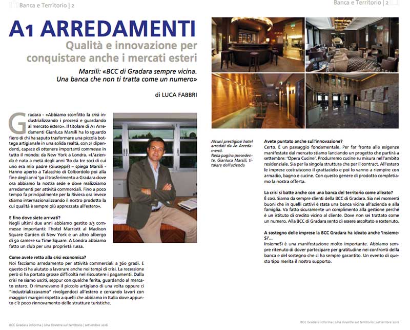 Opera Cucine and A1 Arredamenti